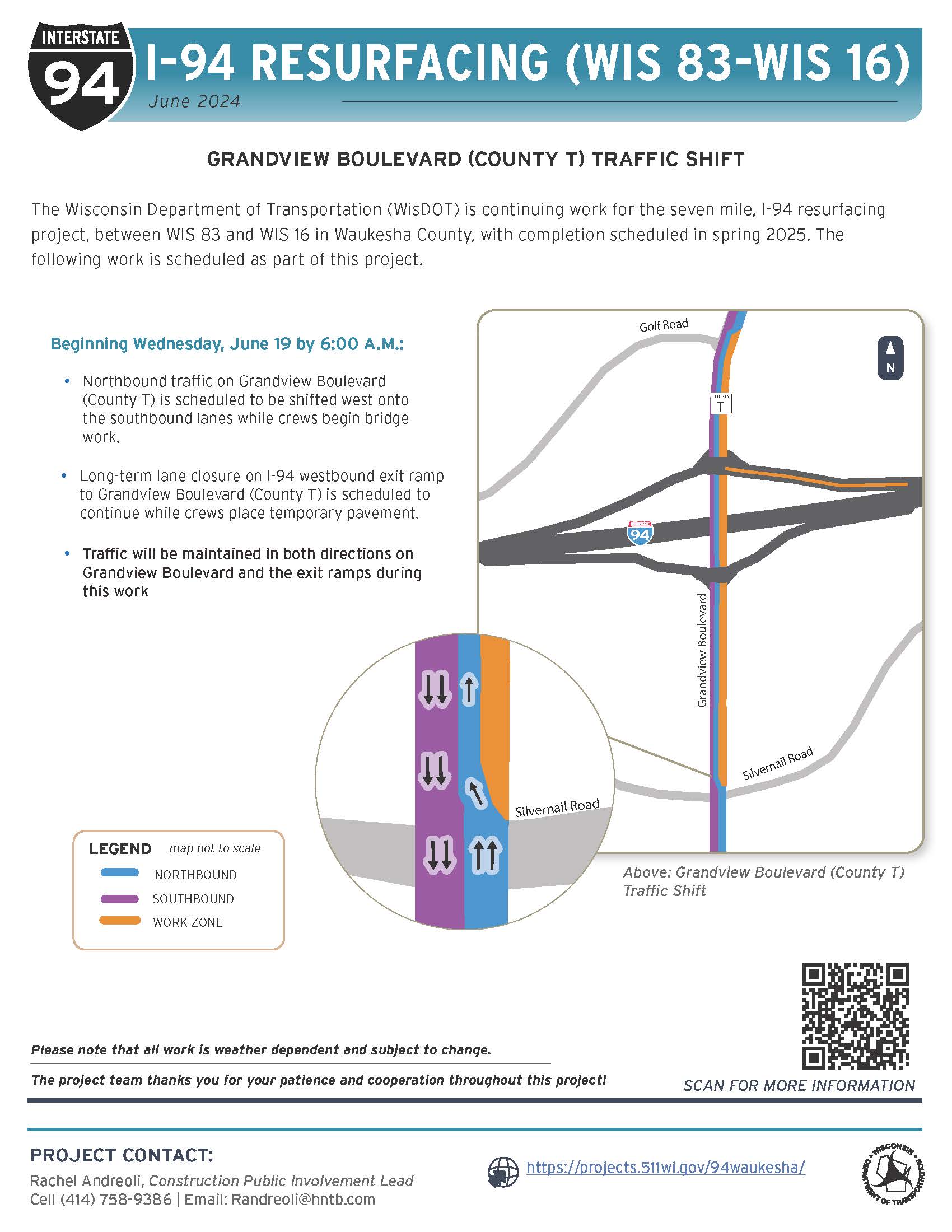I-94 Resurfacing Project Update June 2024